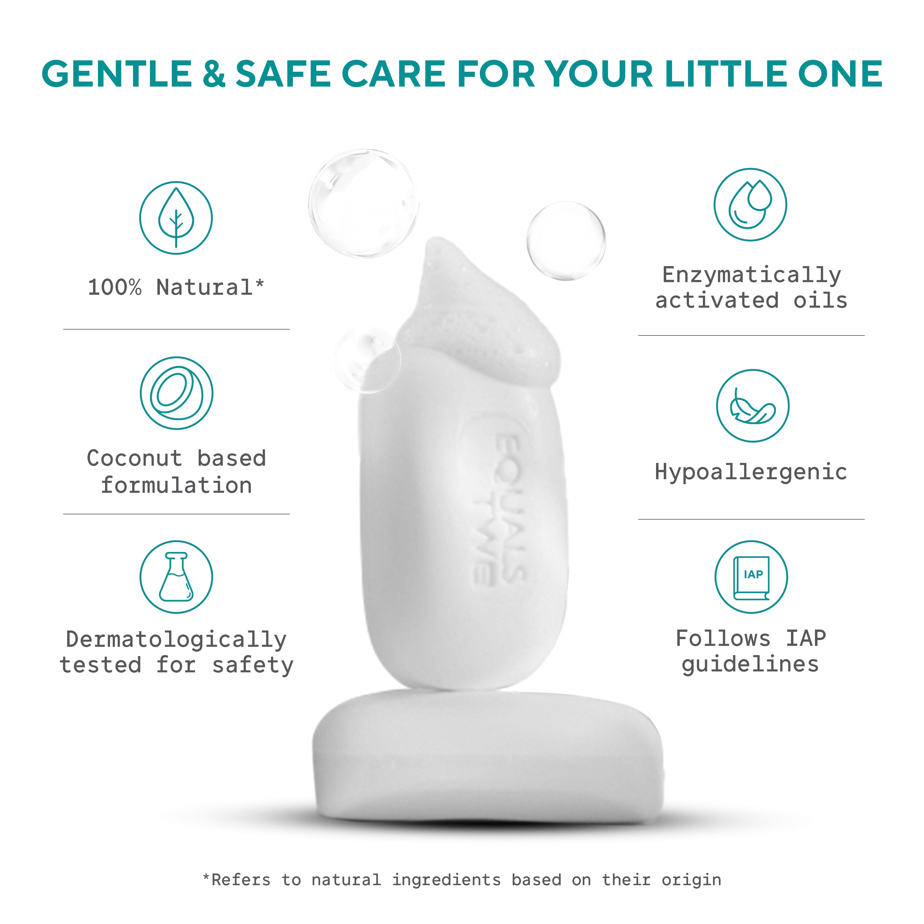 EqualsTwo Baby Cleansing Bar