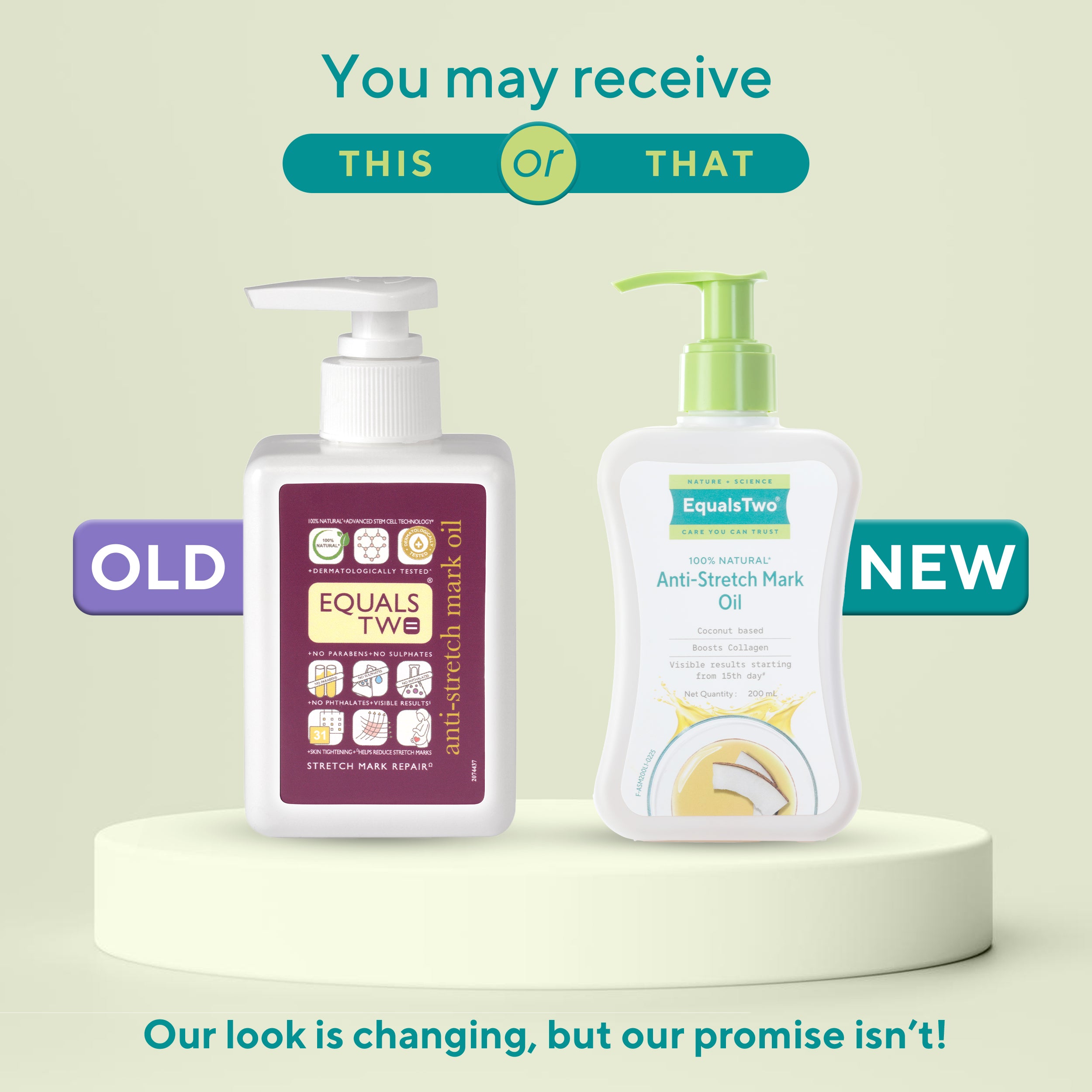 EqualsTwo Anti Stretch Mark Oil