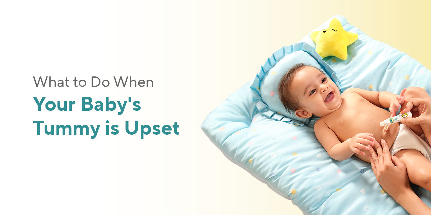 What to Do When Your Baby's Tummy Is Upset Banner