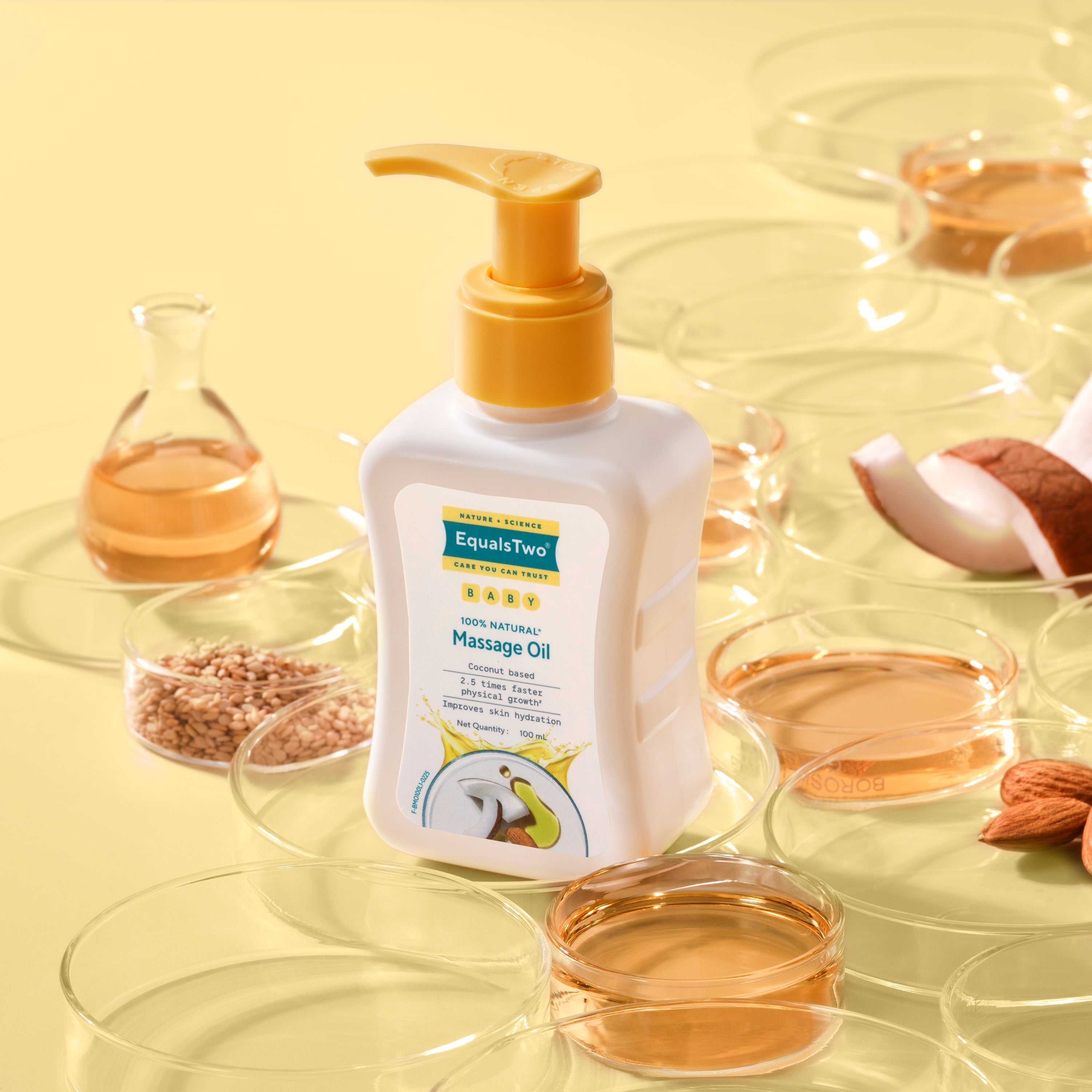 EqualsTwo Baby Massage Oil