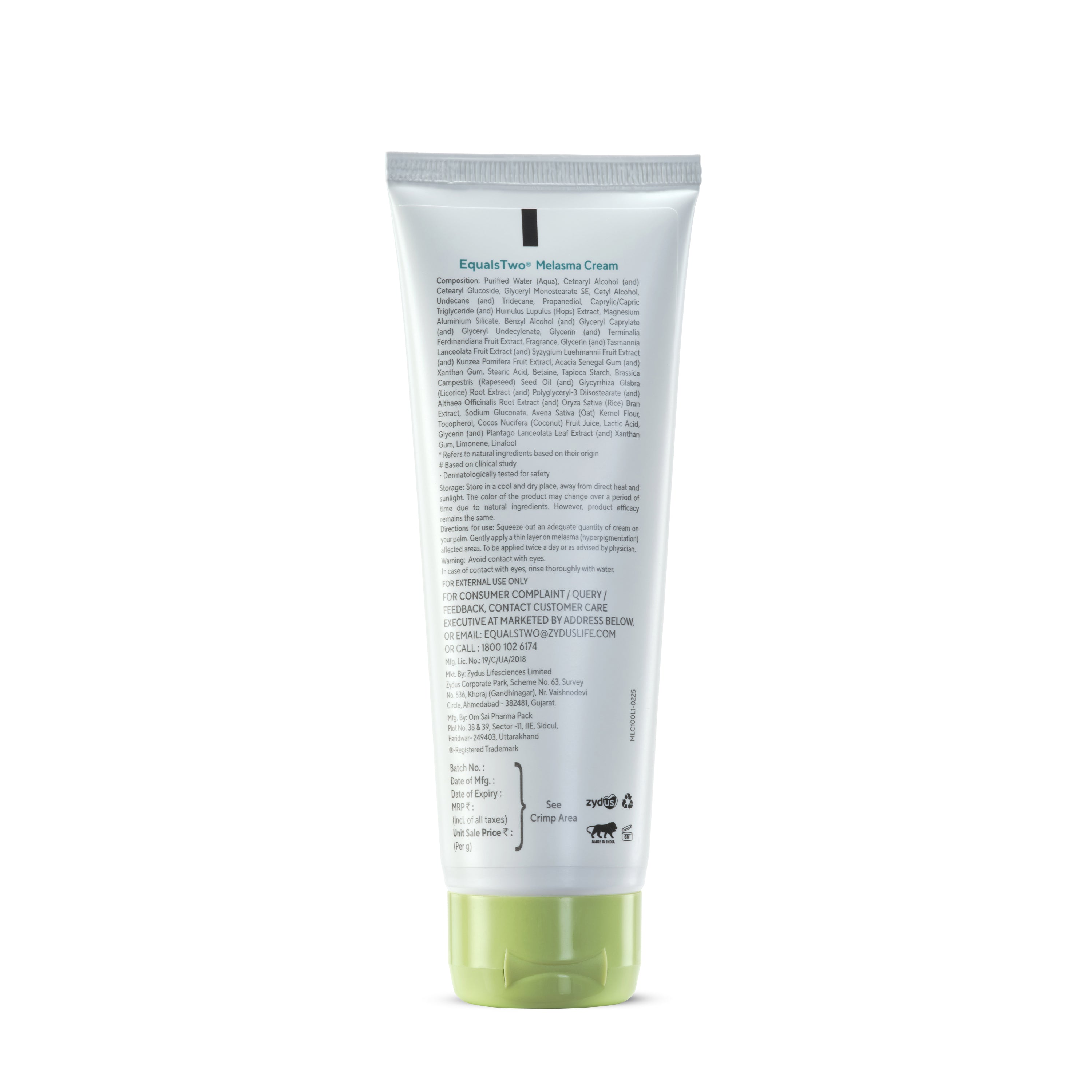 EqualsTwo Melasma Cream