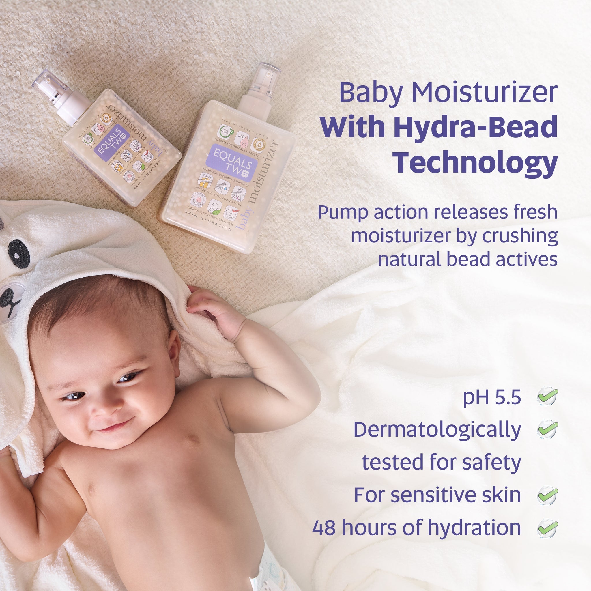 Baby Moisturizer + Baby Massage Oil