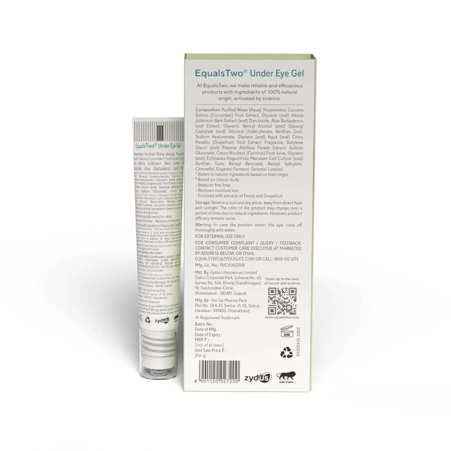 EqualsTwo Under Eye Gel