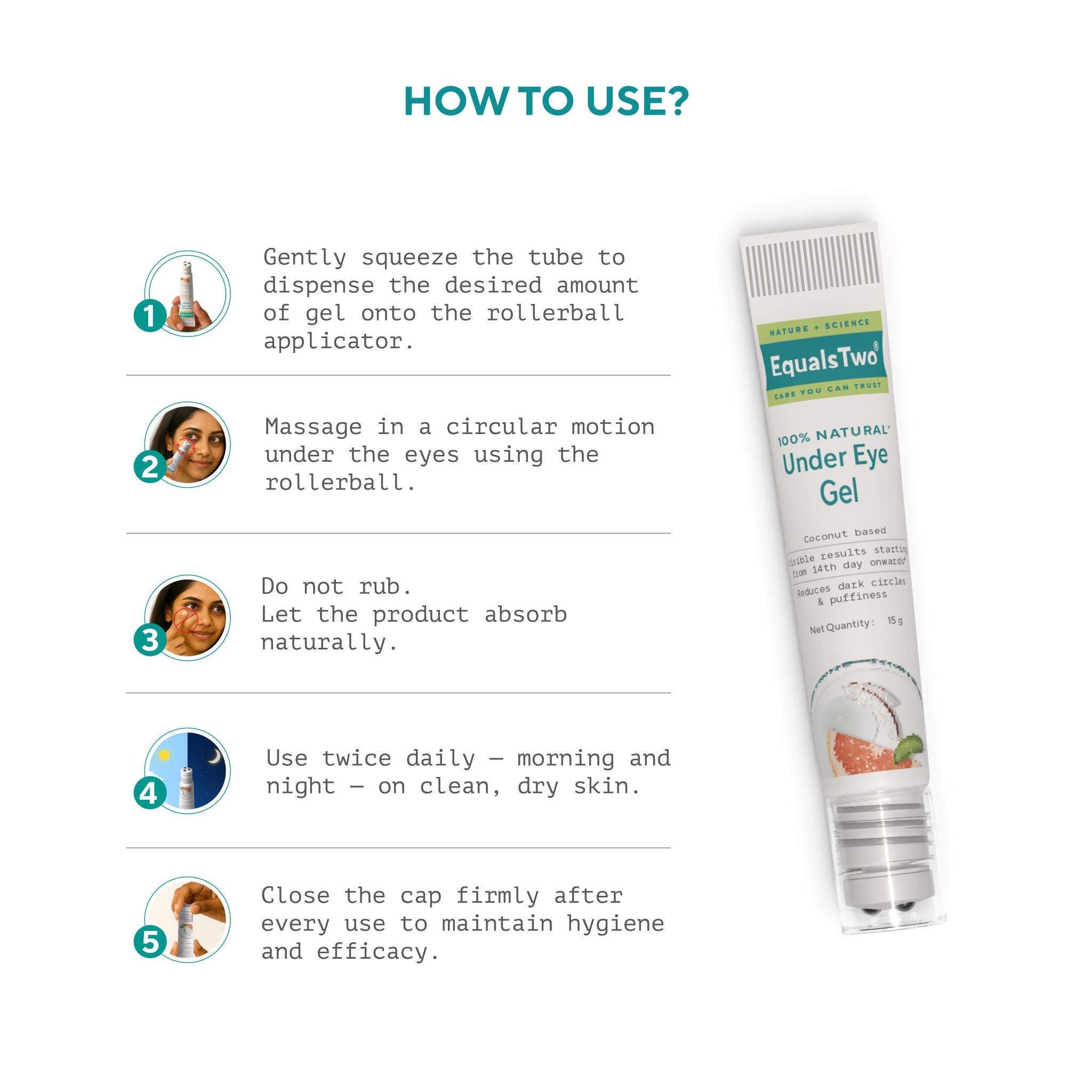 EqualsTwo Under Eye Gel