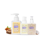 Baby Massage Oil 200ml + Baby Wash 200ml + Baby Moisturizer 200ml - Pack 3